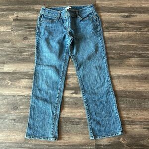 Ann Tylor LOFT Jeans Size 6 Bootcut Stretch Denim